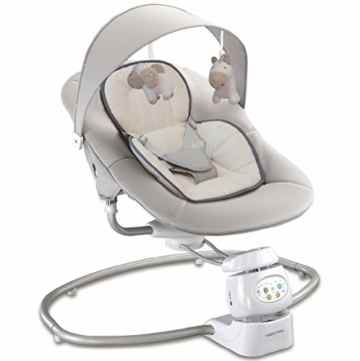 Baby Schaukelsitz Babyschaukel Babywippe Schaukel Wippe mit Melodien Für Kinder bis 9 kg -