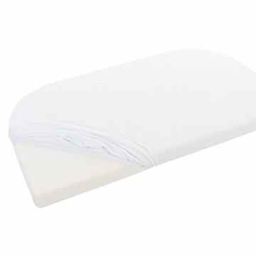 Babybay 160565 Frotteespannbetttuch maxi/boxspring mit Membran, weiß -