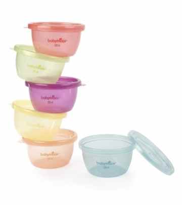 Babymoov A004302 Mikrowellenbehälter (6er Set) -