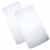BabyPrem Wiege Krippen Kinderbetten Spannbettlaken 2 Baumwolle 84 x 43cm 1 WEIß, 1 WEIßE MOND & STERNE -