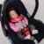 Babys-Dreams 3tlg. SET Gurtpolster + Schrittpolster für Maxi-Cosi – SCHWARZ – Babyschalen Gruppe0 NEU -