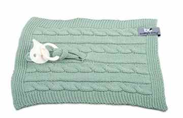 Baby’s Only Schnullertuch gestrickt 20 x 20 cm -