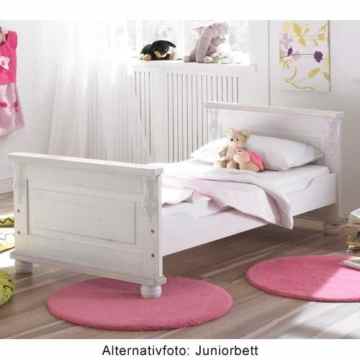 Babyzimmer, Kinderzimmer, Komplett-Set, Babymöbel, Einrichtung, Junge, Mädchen, Kleiderschrank, Wickelkommode, Babybett, weiß Wachs -