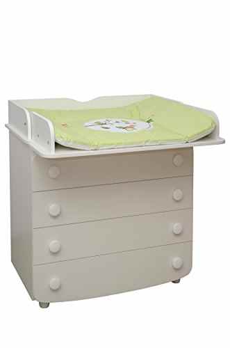 Babyzimmer „LONDON“ Art.-Nr.: 15.06 ; 22.06; 27.1.06 , Kinderzimmer Komplett Set 3-tlg., in Weiß, Kleiderschrank B: 90 cm, Wickelkommode B: 90 cm, Babybett Liegefläche 60 x 120 cm -