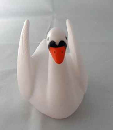 Badewannen-Entchen Schwan, 8 cm, keine Ente –> nein 1 Schwan - 