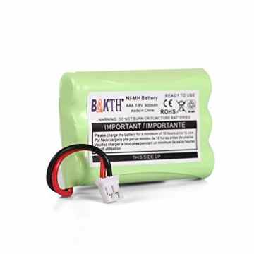 BAKTH Babyphone Akku 900mAh 3.6V ( Ni-MH ) Ersatz-Akku für Motorola MBP33 MBP36 MBP33S MBP36S MBP-33S MBP-36S MBP33BU MBP33P MBP35 MBP36PU MBP41 MBP43 MBP18 CB94-01A Baby Monitor -