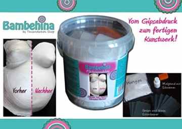 Bambehina Flächenveredelung – zur Glättung von rauhen Gipsoberflächen -