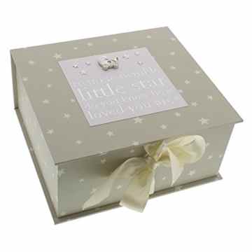 Bambino By Juliana Baby Gift – Twinkle Twinkle Little Star Keepsake Box – CG1059 by ukgiftstoreonline -