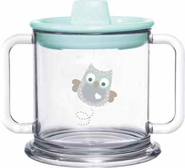 bébé-jou 655732 Trinkbecher Owl family, 200 ml -