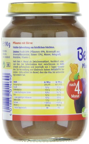Bebivita Pflaume Birne -