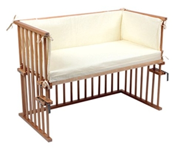 Beistellbett Anstell Babybett Zustellbett 88 x 44 cm Komplettset -
