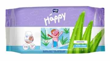 Bella Baby Happy Feuchttücher Sensitive 56 Stück, 6er Pack (6 x 56 Stück) -