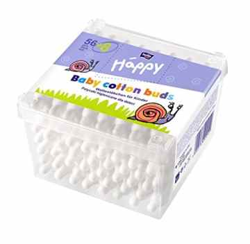 Bella Baby Happy Sicherheitswattestäbchen, 8er Pack (8 x 64 Stück) -