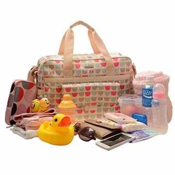 Bellotte Wickeltasche Baby Tasche-Wickelauflage-Kinderwagen -