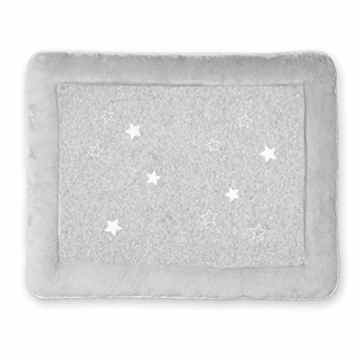 Bemini by Baby Boum 219STARY95TM Laufgittereinlage / Krabbeldecke Frottee STARY mixed grey 75×95 cm ,grau -