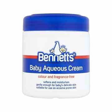Bennetts Baby Wässrigen Creme Ohne Duft 500Ml – Packung mit 2 -