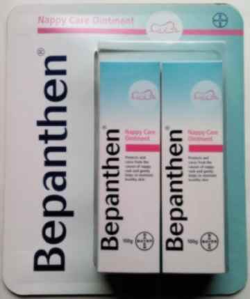 Bepanthen Nappy Pflege Salbe – 2 x 100g -