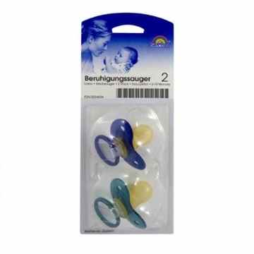 BERUHIGUNGSSAUGER Kirsche Lat.6-18 M.blau/petrol, 2 St -