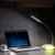 BESTEK 5W Dimmbare Akku LED Schreibtischlampe Tischleuchten mit Magischer RGB Atmosphäre in Lampefassung, Augenschutz, Touchfeld, 3 Helligkeitsstufen, Kabellos, Energiesparend, Weiß -