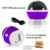 Bestland Himmel-Stern-Nachtlicht Sun und Stern-Beleuchtung Lampe 4 LED Perlen 360 Grad Romantische Lamp entspannende Stimmung Lichtprojektor-Baby-Kinderzimmer-Schlafzimmer Kinder Zimmer und Weihnachts-Geschenk -