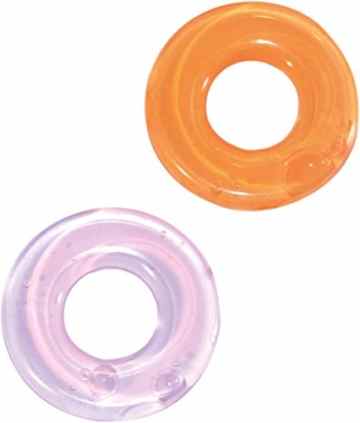 Bieco 05-009328 – Kühlbeissring, 2er-Set, Durchmesser 7 cm -