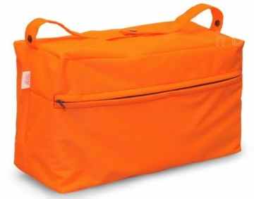 Buggy Bag Windelbeutel groß orange -
