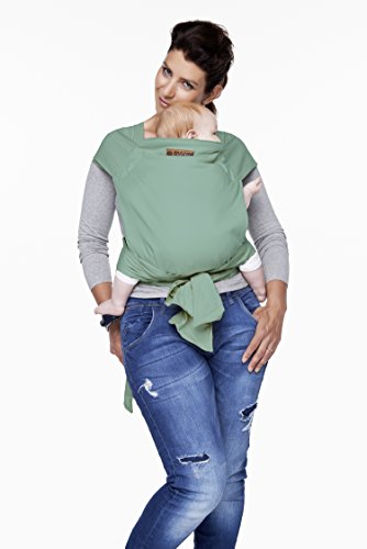 ByKay 50110 Gewebtes Mei Tai Classic Babytragesystem, mint green -
