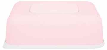 bébé-jou 423005 Feuchttücherbox, hellrosa