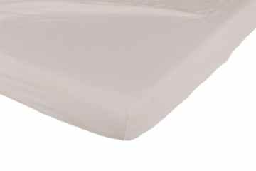 Candide 692192 Spannbettlaken – Jersey, 60 x 120 cm / 70 x 140 cm, taupe -