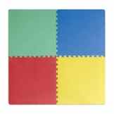 casa pura® Steckmatte Duo | schadstofffrei | für Babys geeignet | 4 Steckquadrate 60 x 60 cm | hautfreundlicher EVA-Schaumstoff