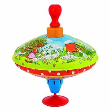 Cause 53057 – Brummkreisel mit Holzgriff Gänseliesel -