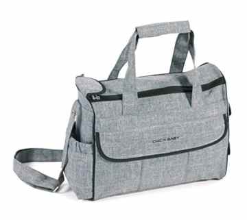 CHIC 4 BABY 405 34 Wickeltasche Luxury, grau -