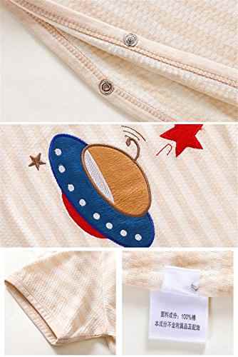 Chilsuessy Baby Schlafsack Bio Baumwolle Sommer 0.5 Tog ungefüttert Kinderschlafsack Kurzarm -