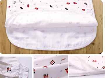 Chilsuessy Baby Sommer Schlafsack Kinder Schlafsäcke 0.5 Tog aus Musselin -