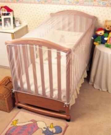 Clippasafe Kinderbett Insektennetz, Groß (150 x75x75cm) -