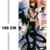 CoolChange Großes Steins Gate Rollbild / Kakemono aus Stoff Poster, 100x40cm, Motiv: Kurisu Makise -