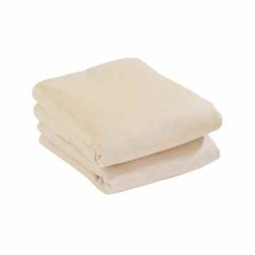 Cuddles Collection Jersey Spannbettlaken für Kinderwagen Blatt (, cremefarben, 2 Stück -