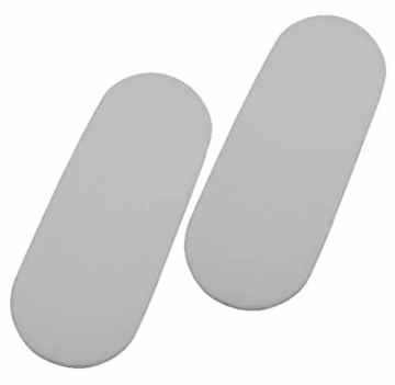 Cuddles Collection Moses Spannbettlaken (grau, 2 Stück) -