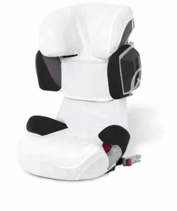 CYBEX Sommerbezug Pallas 2/-fix, Solution X/2/-fix, Gruppe 1/2/3 (9-36 kg) | 2/3 (15-36 kg), Kollektion 2015, weiß -