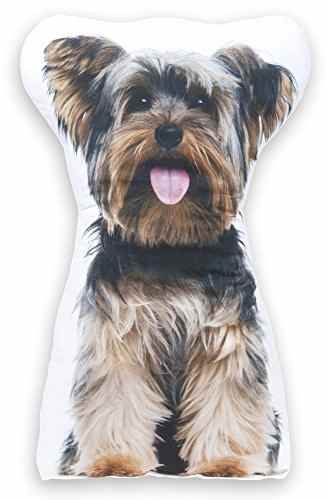 Dekokissen Hund Yorkshire Terrier, Zierkissen mit Motivdruck ca. 64 cm -