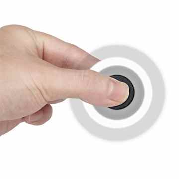 Der Evg – Dekompression – Rotation Der Finger Auf Fingerspitzen Kreisel Auf Seinem Spielzeug – Hand，ADHS, Angstzustände Und Autismus Erwachsene Kinder (Schwarz) -