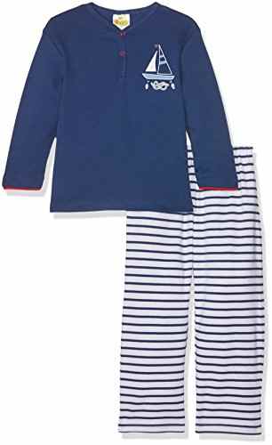 DIMO-TEX Baby-Jungen Zweiteiliger Schlafanzug Pyjama Marina Boy 2 Teilig -