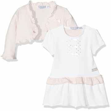 Dirkje Baby-Mädchen Unterwäsche-Set 3 Pce Babysuit Dress -