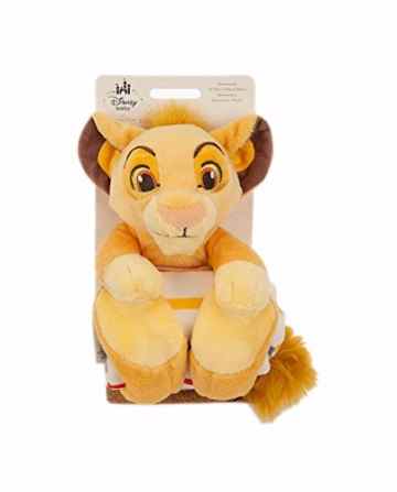 DISNEY DER KÖNIG DER LÖWEN SIMBA KUSCHELDECKE MIT SIMBA CA. 30 CM PLÜSCHTIER FÜR BABYS THE LION GUARD SIMBA PLUSH BLANKIE -