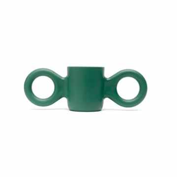 Dombo Tasse mit großen Henkeln (grün) -