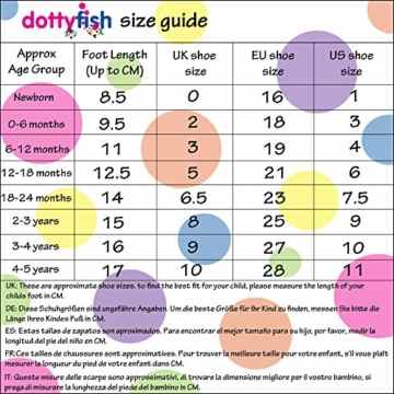 Dotty Fish Leder Babyschuhe mit braunen Wildledersohlen – Baby Jungen und Mädchen -