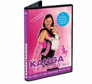 DVD Kangatraining Vol. 2 – Kanga Fitnessvideo für Eltern mit Baby in Babytrage -