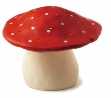 Egmont Toys Lampe Fliegenpilz, Nachtleuchte, Schlaflicht, ca. 29 cm, groß, verschiedene Farben zur Auswahl -