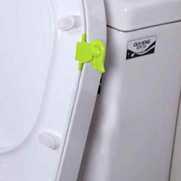 EQREF® Modernes Design Tragbare Sanitärtoilettensitzauflagen Lifter Toilettenschüssel Sitzabdeckung Hebegriff -