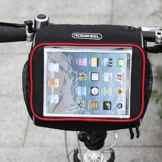 evertrust (TM) UK Wasserdicht Radfahren Fahrrad Fahrrad Falt Front Lenkertasche Korb Transparent PVC Pouch für iPad Mini 17,8 cm-8 „Tablet PC